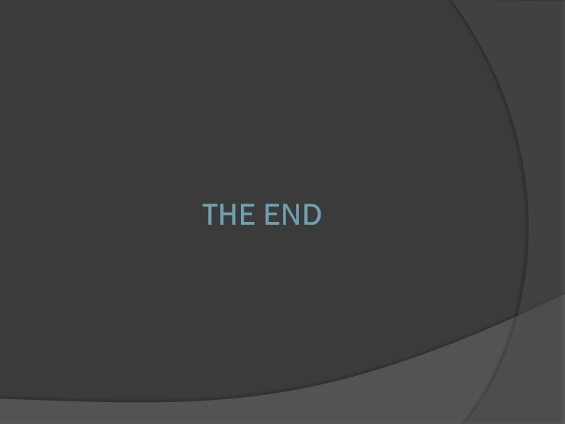 THE END